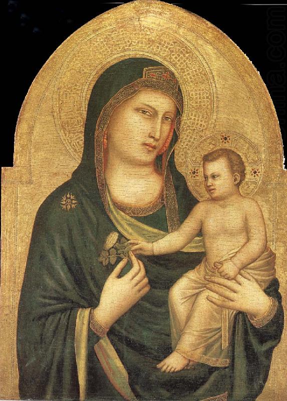 unknow artist Giotto, Madonna and child; china oil painting image